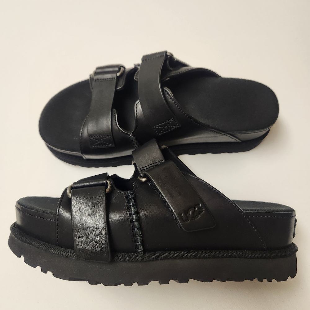UGG Goldenstar Hi Slide Platform Sandals NWT!